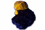 Fluorescent Zircon Crystals in Biotite Schist - Norway #363877-1